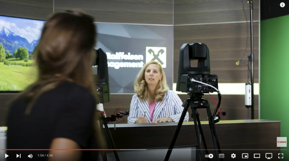 Screenshot Canon PTZ Raiffeisen