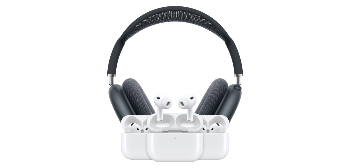 Die Apple AirPods 4, Airpods Pro 3 und AirPods Max