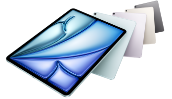 Übersicht des Apple iPad Air mit M3 Chip, in vier Farben