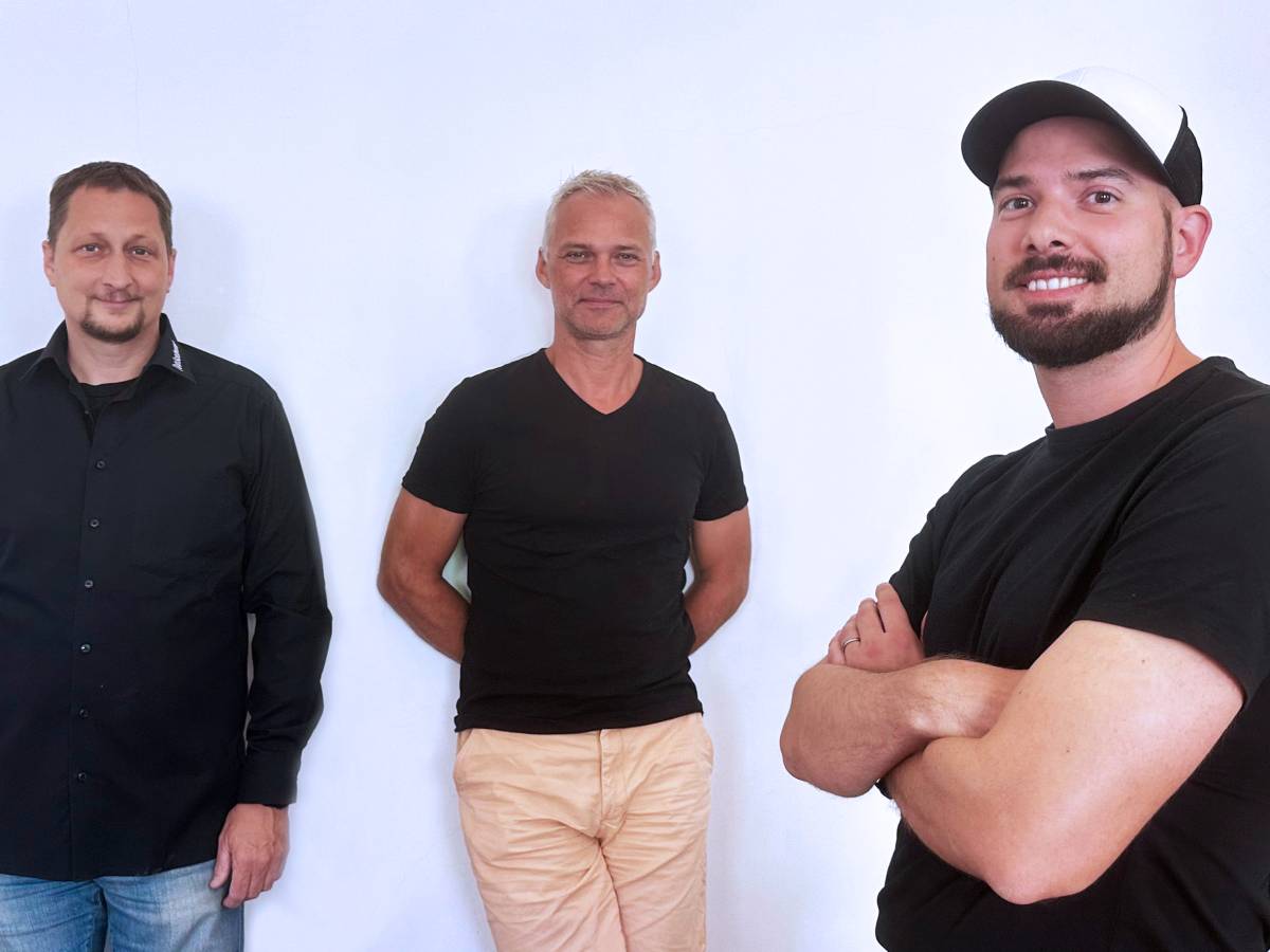 Das Tools at Work Team für Sicherheitstechnik: Arne Möller, Michael Reichel und Markus Kainz