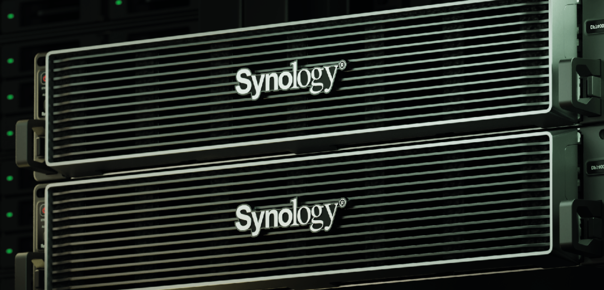 Geräte mit dem Synology Logo, die von Tools at Work für Synology Lösungen verwendet werden